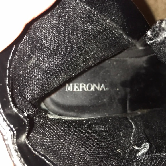 Merona black heel booties Size 6 1/2 - Picture 7 of 8